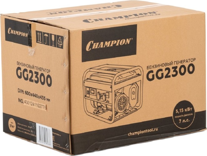 Генератор бензиновый CHAMPION GG2300 №14