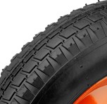 Колесо пневматическое для тачки PALISAD 4.80/4.00-8 (380мм, d12мм, длина оси 80мм) 68946 №4