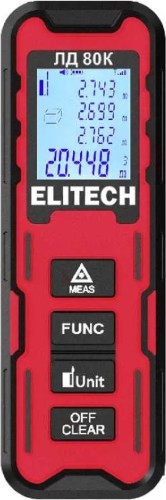 Изображение товара Лазерный дальномер ELITECH ЛД 80К 209207