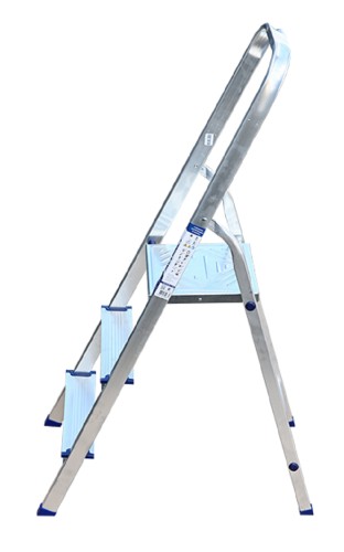 Стремянка алюминиевая АЛЮМЕТ АМ 703 3 ступени Ам703 №3