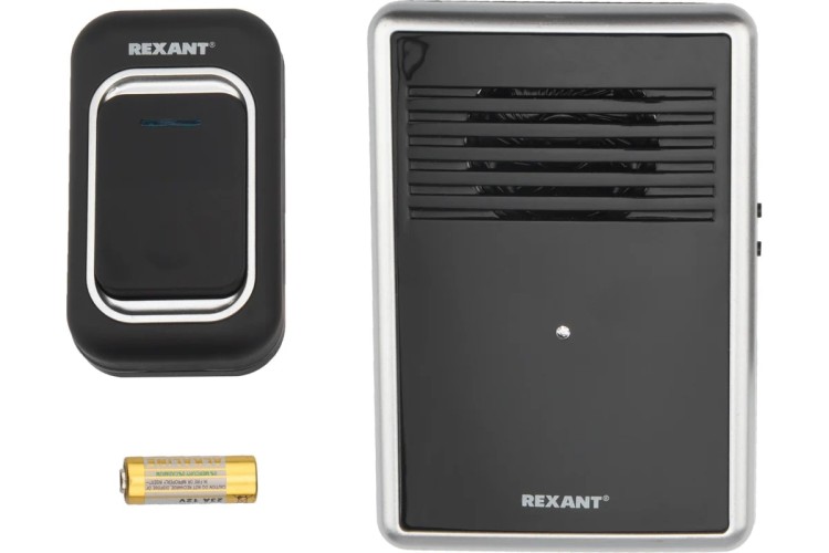 Звонок дверной REXANT 73-0015 беспроводной c цифровым кодированием, 150м №1