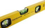 Уровень строительный HANSKONNER HK2015-02-0400 алюм.400мм,3 колбы,усилен,фрезеров., двойной обзор №8