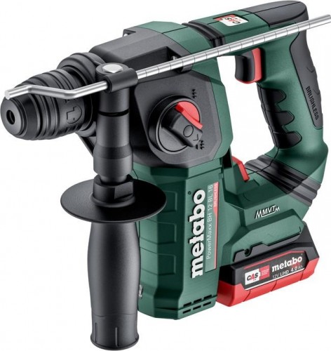 Изображение товара Перфоратор аккумуляторный METABO PowerMaxx BH 12 BL 16 2х4.0 Ач LiHD 600207800 Изображение товара Перфоратор аккумуляторный METABO PowerMaxx BH 12 BL 16 2х4.0 Ач LiHD 600207800