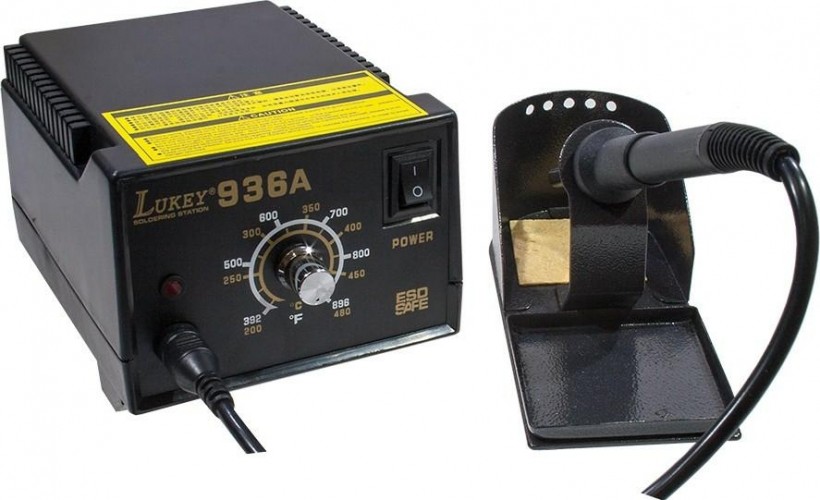 Изображение товара Паяльная станция LUKEY 936A антистатическая 12-0046-4 Изображение товара Паяльная станция LUKEY 936A антистатическая 12-0046-4