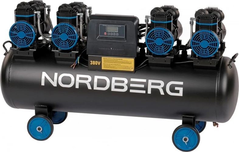 Изображение товара Компрессор поршневой безмасляный NORDBERG NCEO120/1000 Изображение товара Компрессор поршневой безмасляный NORDBERG NCEO120/1000