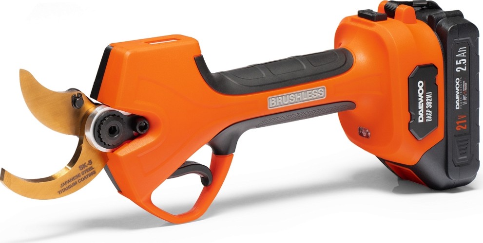 Изображение товара Секатор аккумуляторный DAEWOO DAGP 3821LI SET 38 см