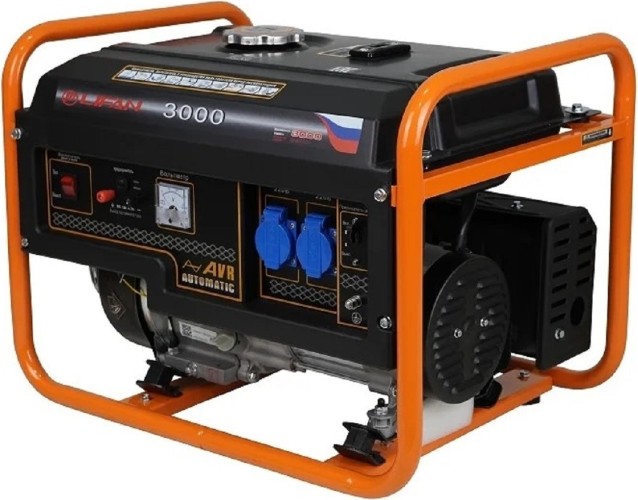 Изображение товара Бензиновый генератор LIFAN 3000 2.8GF-6 мощность 3000 Вт Изображение товара Бензиновый генератор LIFAN 3000 2.8GF-6 мощность 3000 Вт