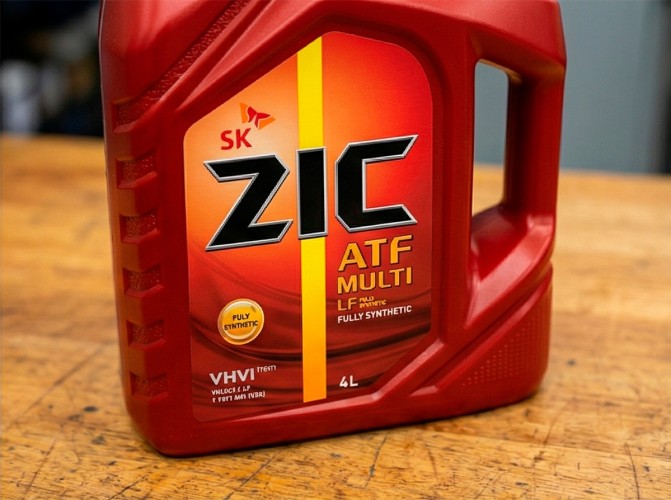 Масло трансмиссионное ZIC ATF Multi LF 4 л 162665 — купить в
