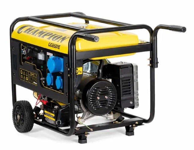 Генератор бензиновый CHAMPION GG6501Е+ATS с блоком АВР GG6501E №11
