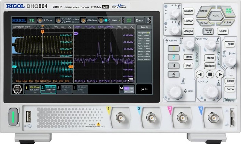 Изображение товара Осциллограф RIGOL DHO804 Изображение товара Осциллограф RIGOL DHO804