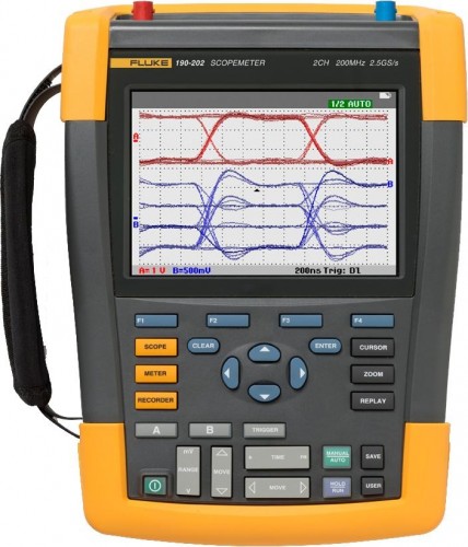Изображение товара Осциллограф Fluke 190-202/S 4025554 Изображение товара Осциллограф Fluke 190-202/S 4025554