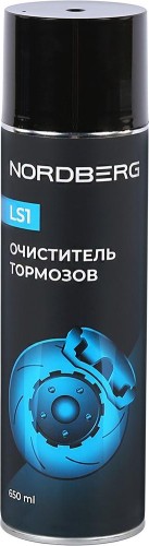 Изображение товара Очиститель тормозов NORDBERG 650 мл LS1-650