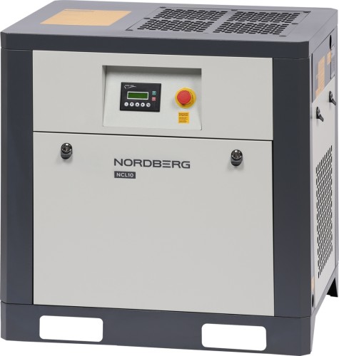 Изображение товара Компрессор винтовой NORDBERG NCL10_13 7,5 квт, 13 бар, 800 л/мин, без ресивера