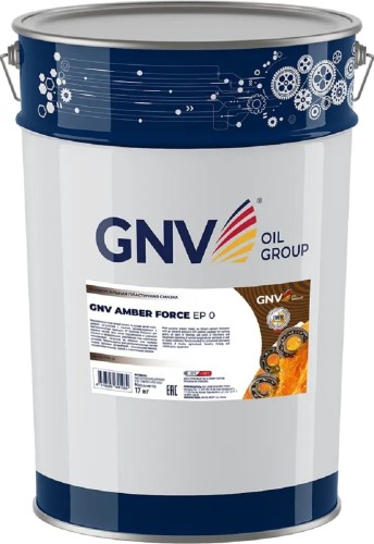 Изображение товара Пластичная смазка GNV Amber Force EP 0 17 кг GAF101710101924EP10020