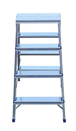 Стремянка алюминиевая АЛЮМЕТ AD 7204 4 ступени двухсторонняя AD7204 №4