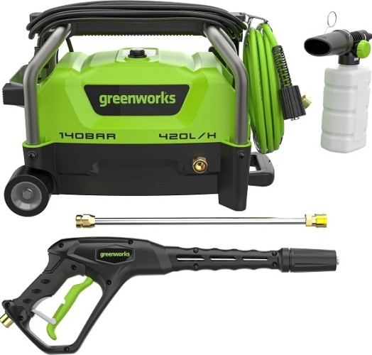 Изображение товара Автомойка GREENWORKS PW3140 PW3140A1 Изображение товара Автомойка GREENWORKS PW3140 PW3140A1