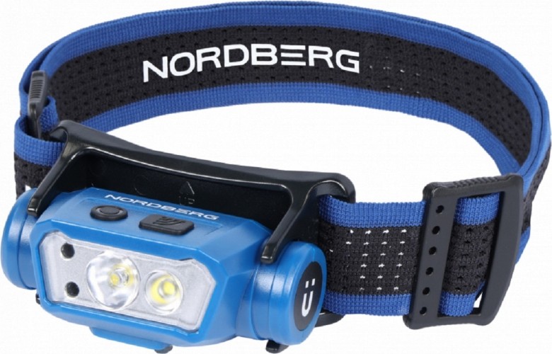 Изображение товара Фонарь NORDBERG 1953 светодиодный налобный, аккумуляторный