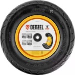 Колесо пневматическое Denzel бескамерное 16х4.00-8 d410мм, d12мм для тачки 689355 689525 №6