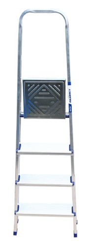 Стремянка алюминиевая АЛЮМЕТ АМ 704 4 ступени Ам704 №6