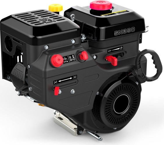 Изображение товара Бензиновый двигатель Evoline SN 390 E 13 л.с. (вал 25 мм, электростартер) зимний 1T90QS391EVO
