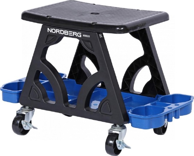 Изображение товара Сиденье на колесах ремонтное NORDBERG N30S11 с лотком для инструмента Изображение товара Сиденье на колесах ремонтное NORDBERG N30S11 с лотком для инструмента